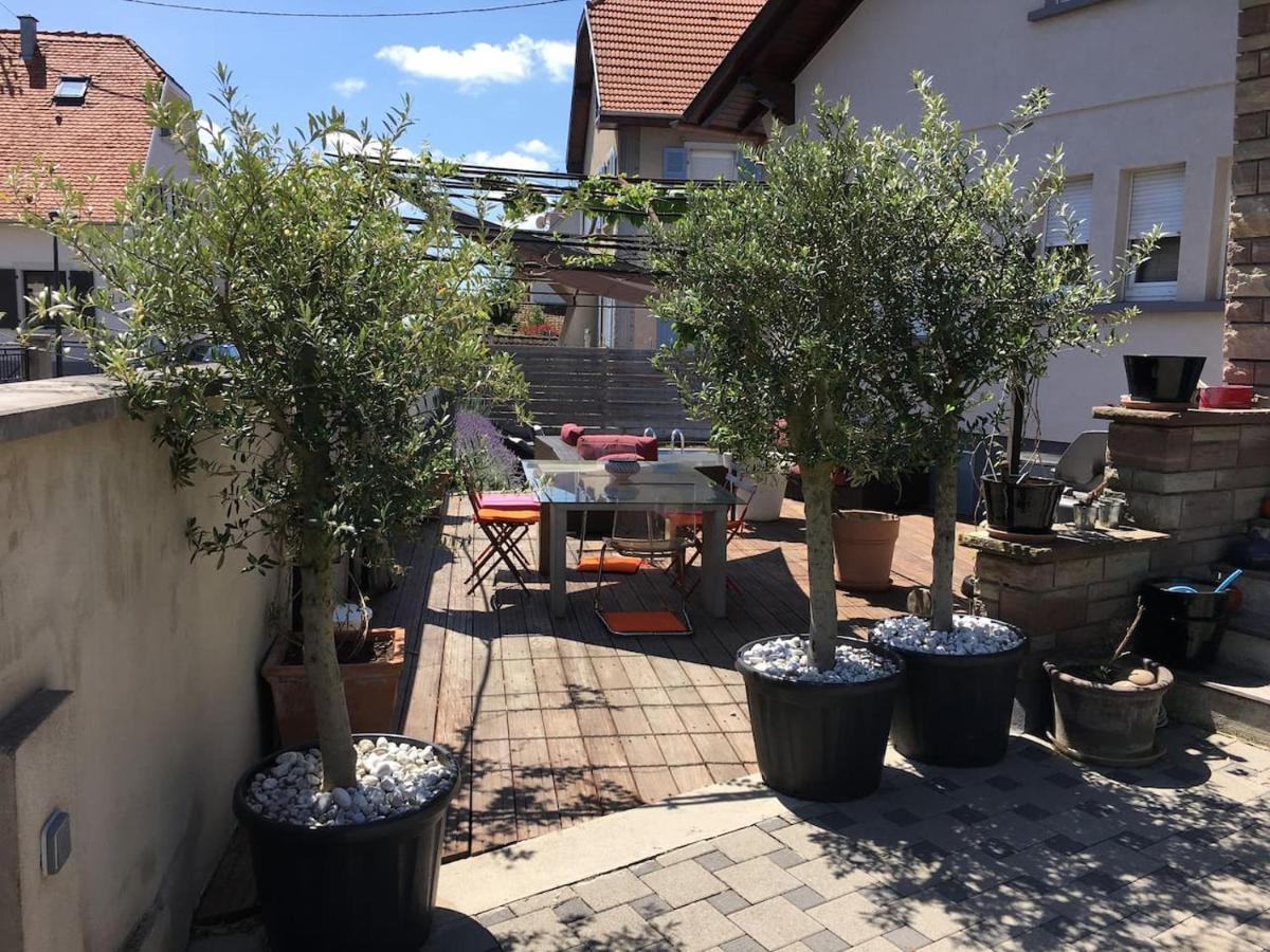 Le Pied A Terre Selestadien Sélestat Esterno foto